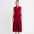 Linen Skirt Set