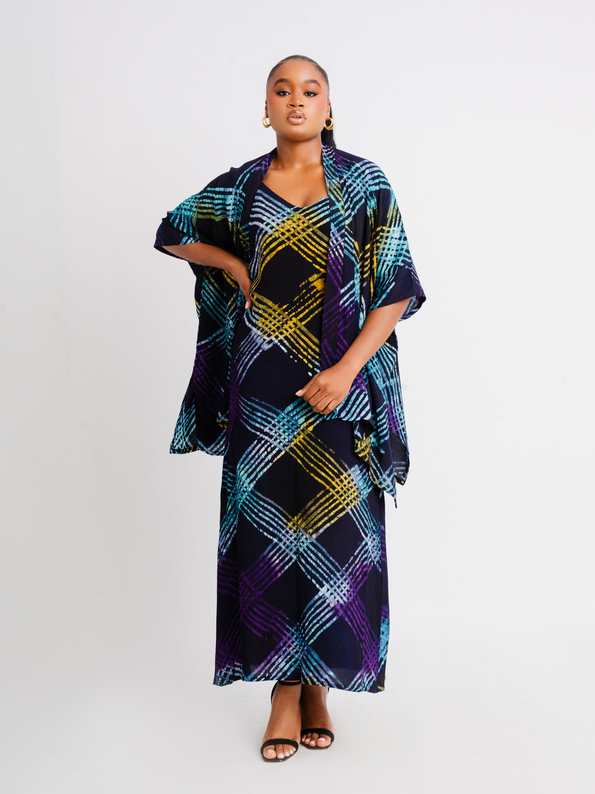 Kimono & Slip Dress